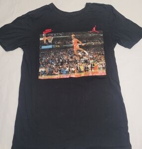 Nike Jordans Michael Jordan 3:51 1988 Dunk Contest T-Shirt Mens Size Small Black